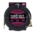 thumbnail image 1 of Cable Trenzado para Instrumentos Ernie Ball Negro 5,4 m Recto Acodado, 1 of 3