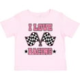 thumbnail image 3 of Inktastic I Love Racing Rally Flags Girls Girls Toddler T-Shirt, 3 of 5