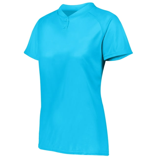Augusta sportswear Women's Attain Wicking Two Button Softball Jersey