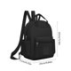 thumbnail image 3 of Mochila de nailon | Mochila de mano para portátil | Mochila ligera de viaje con múltiples bolsillos organizadores para el trabajo, la escuela, los negocios y el uso diario., 3 of 6