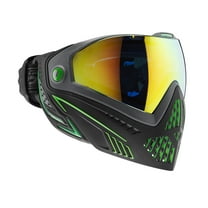 Dye Matrix i5 Thermal Paintball Mask / Goggles - Emerald Black/Lime