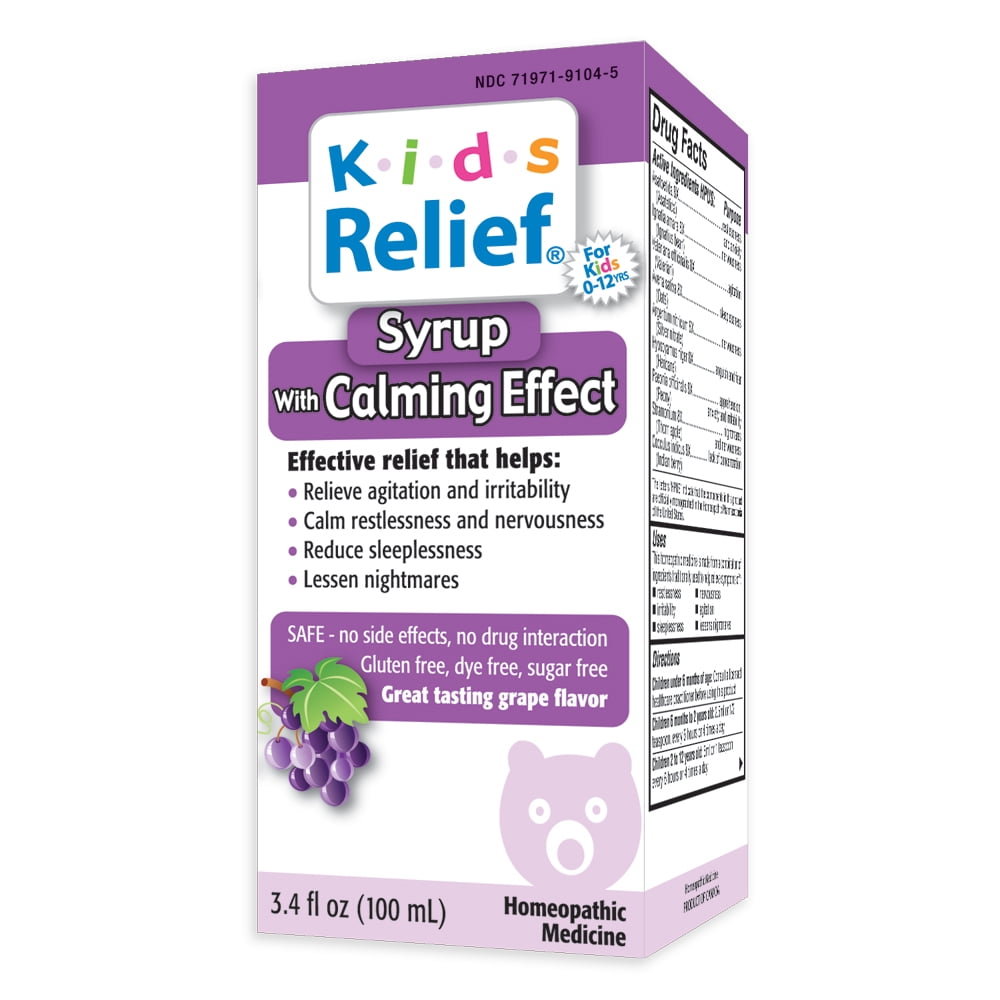 Kids Relief Calming Effect Syrup for Kids 012 Years