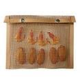 thumbnail image 1 of Resistencia al calor Parrilla de barbacoa Bolsa de malla Antiadherente Jardín al aire libre Picnic Camping Barbacoa para hornear Bolsa para hor Los 24x14cm Soledad Bolsa de malla para parrilla de barbacoa, 1 of 7