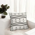 thumbnail image 6 of Pofeuu Anchors and Ropes Print Double-sided plush pillowcase Square Throw Pillow Covers Pillows Cover for Living Room Bedroom Sofa Couch Cushion Cover（No pillow core）-24"x24", 6 of 7