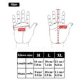 thumbnail image 5 of HOMEIORA 1 Pair Work Gloves Winter Insulated Snow Cold Proof Leather Glove Thick Thermal Imitation Lambswool - Extra Grip Flexible Warm for Working in Cold Weather - Large, Gold, 5 of 8