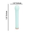 thumbnail image 4 of Loveline Celestia 10 Function Rechargeable 6.3in Glass Bulb Tip G-Spot Vibrator, Green, 4 of 4