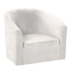 thumbnail image 5 of Funda de sofá elástica de terciopelo para sillón, antideslizante, elástica y suave. blanco, 5 of 9