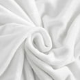thumbnail image 5 of 3 Pieces Ultra Soft Velvet Duvet Cover Set, Cozy and Warm Bedding Comforter Cover Set, Queen Size, 1 Duvet Cover with 2 Pillow Shams, White, 5 of 5