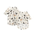 thumbnail image 2 of Dog Birthday Shirt Cute Dog Clothes Pet Printed Apparel Lightweight Breathable Dog Apparel & Accessories for Pet Birthday Party Dog Gifts for Women Light Brown, 1 Pack, 2 of 5