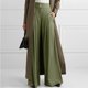 thumbnail image 1 of WILLBEST Pantalones Casuales de Cintura Alta y Pierna Ancha para Mujer, de Color Liso, Plisados y con Bolsillos para Uso Diario. Chica, 1 of 5