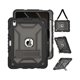 thumbnail image 1 of wonim11 TIMISM Case for iPad (A16) 11th/10th Generation(2025/2022) with Shoulder Strap, Kickstand and Pencil Holder, Translucent Hard PC Back Cover, Heavy Duty Shockproof Rugged Protective Case, Black, 1 of 1