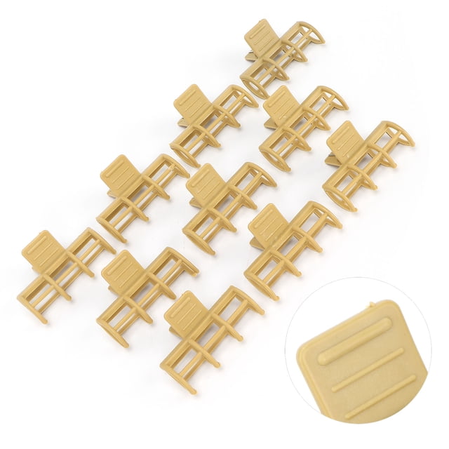 Clips de Garra de Rizadores de Cabello, Clips de Rodillos Calientes de PlásTico Resistente Profesional A Alta Temperatura para El Cabello Largo para El Cabello Permanente