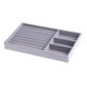 thumbnail image 1 of Caja de organizador de exhibición de anillo de joyería de terciopelo una sola capa, 1 of 9