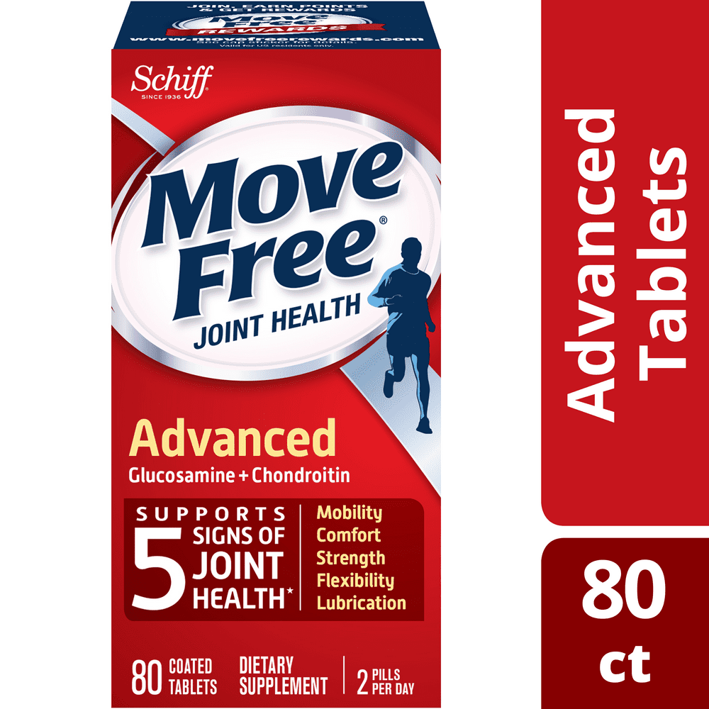 Move Free Advanced, 80 tablets