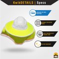 thumbnail image 5 of KwikSafety (Charlotte, NC) TORTOISE SHELL PPE KIT (16 Vents) Full Brim ANSI Hard Hat, Safety Glasses, Vests, Tool Lanyard, Sunshade, Sweatbands, Earplugs Construction PPE Gear, Type1, Class C, WHITE, 5 of 8