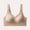 Khaki, variant on Ovbmpzd Seamless Everyday Seamless Bras for Women No Underwire V-Neck Full Coverage Purple Wireless Bras Soft Support Sleep Comfy T-Shirts Bras,XL