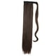 thumbnail image 1 of Cola de caballo envolvente, extensiones de cabello largo de cola de caballo de pelo liso Extensiones de cola de caballo rectas adaptadas para la perfección, 1 of 8