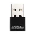thumbnail image 1 of PrimeCables AC1300Mbps Wireless AC Dual Band USB Adapter 5G/2.4G for PC, 1 of 8