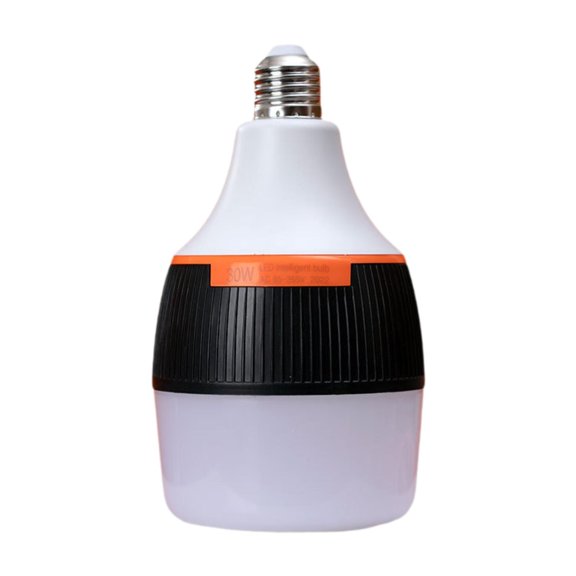 LED Emergency Light Flashing Bulb Portable Alloy Material E27 Base for Hiking Patio Reading Home Outages