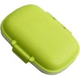 thumbnail image 1 of GHSDFBB Travel Pill Container, Portable Pill Case 8 Compartment for Vitamin, Supplements Storage, Professional Pill Container for Travel Camping Cycling (Wheat Green), 1 of 7
