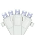thumbnail image 4 of Northlight LED Net Style Column Wrap Christmas Lights - 2' x 8' - Pure White - White Wire, 4 of 5