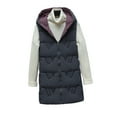thumbnail image 6 of TrdSipl Women's Long Puffer Vest Sleeveless Hooded Puffer Jacket Light-Weight Quilted Jackets Fall Thermal Zip Up Coat Outerwear, 6 of 6