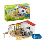 Schleich Farm World Vet Practice with Pets Toy Playset