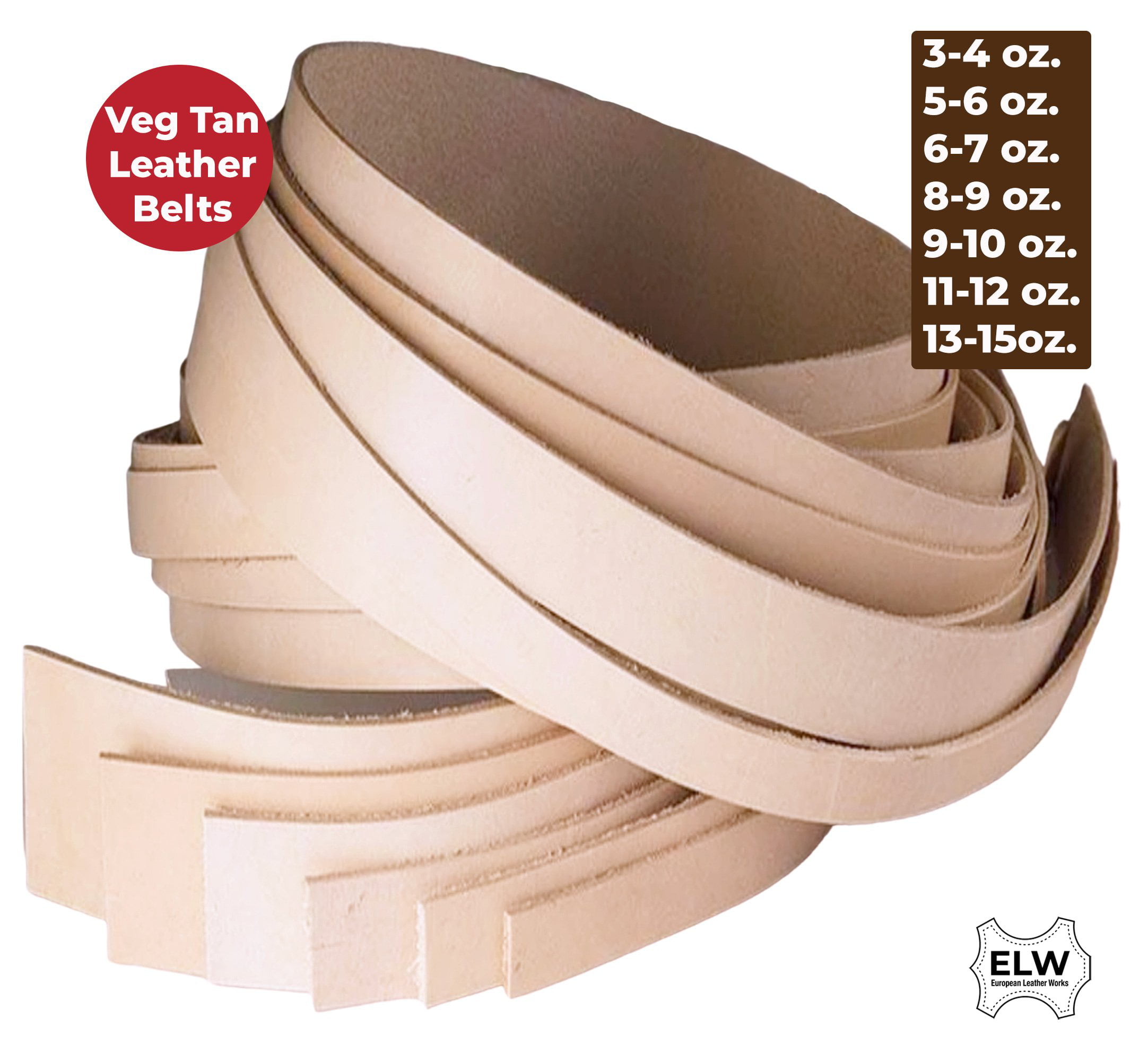 1/6 Thick Pink 3/4Wide and 72 Long Leather Straps by TOFL Crafts Accenting Binding Leather Strips You Can Use 4 oz