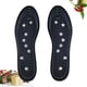 thumbnail image 3 of EeaseMX 1 par de plantillas de magnetoterapia de cuero con amortiguación para zapatos, para hombres y mujeres, talla S, 3 of 7