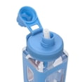 thumbnail image 6 of Lilo & Stitch Waving Characters 24 oz Blue Square Plastic Water Bottle, 6 of 7