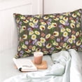 thumbnail image 4 of Salouo Ladybugs And Flowers On A Wooden Pattern Pillow Cases,1PC Pillow Covers with Envelope Closure Decorative Pillow Case for Bed Couch,Pillows Not Included-16"x24", 4 of 6