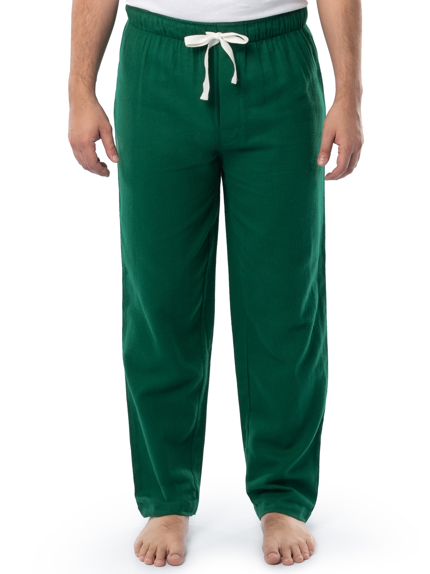 Fruit of the Loom Men's Flannel Top and Bottom Pajama Set, Sizes S-5XL