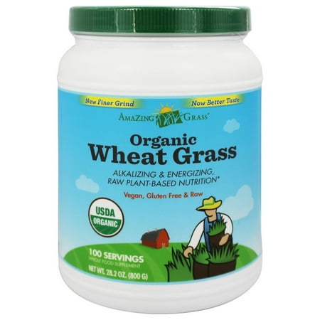 Amazing Grass - Wheat Grass Powder Value Size 100 Servings - 28 oz.