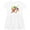 White with Speckles, variant on Inktastic Artist Palette and Brush Girls Toddler Dress