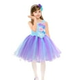 thumbnail image 3 of Kiijoy Girls Halloween Sleeveless Led Light Mesh Tutu Dress Hairband Outfits, Sizes 1-10, 3 of 4
