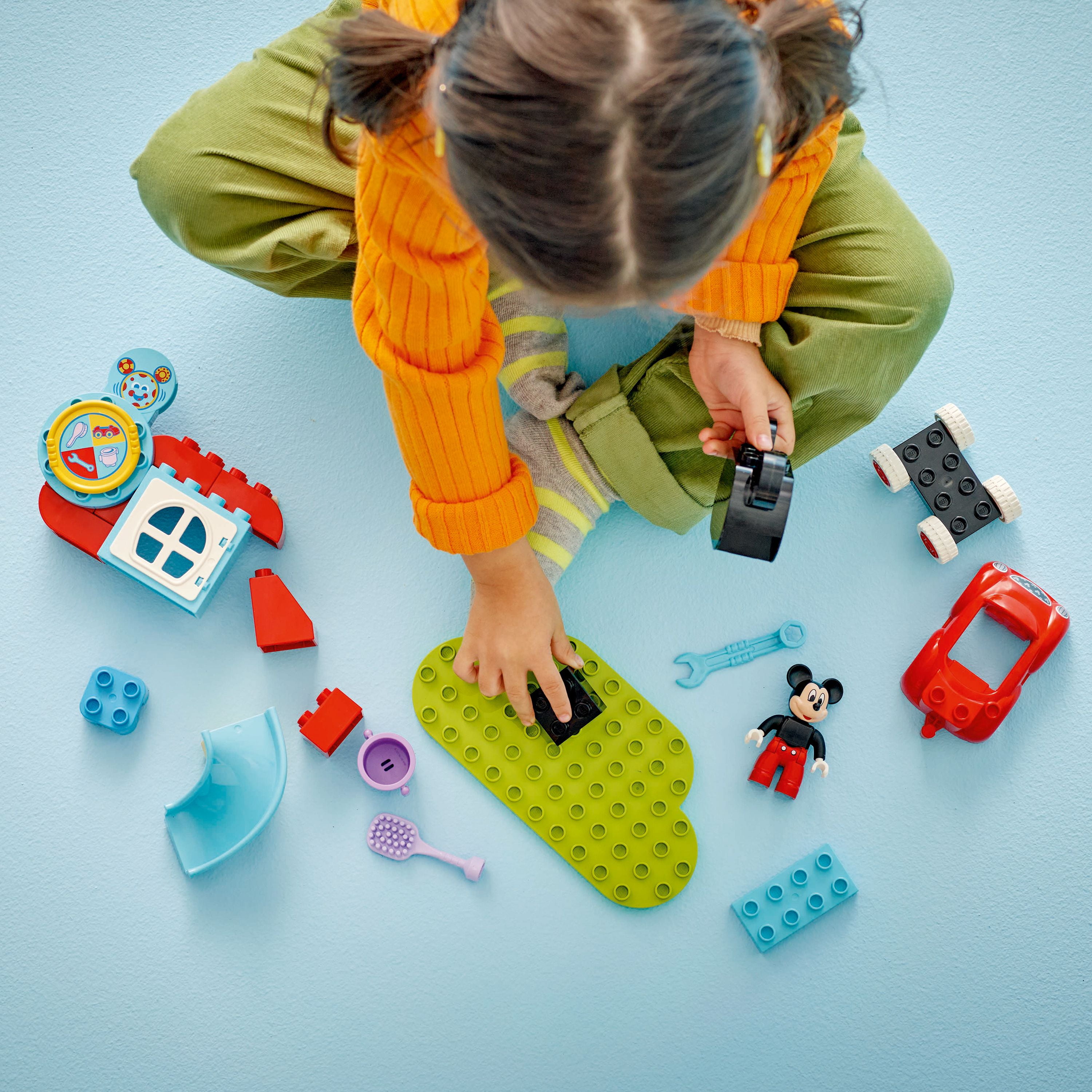 LEGO DUPLO Disney Mickey Mouse Clubhouse & Car 10454 Ensemble de construction (27 pièces) LEGO La maison et la vo 10454