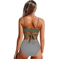 thumbnail image 2 of Maillots de Bain Push Up à Taille Haute pour Femmes, 2 of 4