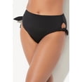 thumbnail image 3 of Swimsuits for All Women's Bow High Waist Brief, 3 of 4