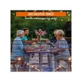 thumbnail image 4 of Qinaqin Hogar Decorativo Metal Garden Fence 10 or 15 Panels No Dig Con Gate Ideal Para Exterior Yard Patio Como Animal Barrier Rustproof Wire Panel (Horizontal) Temporary Dog, 4 of 7