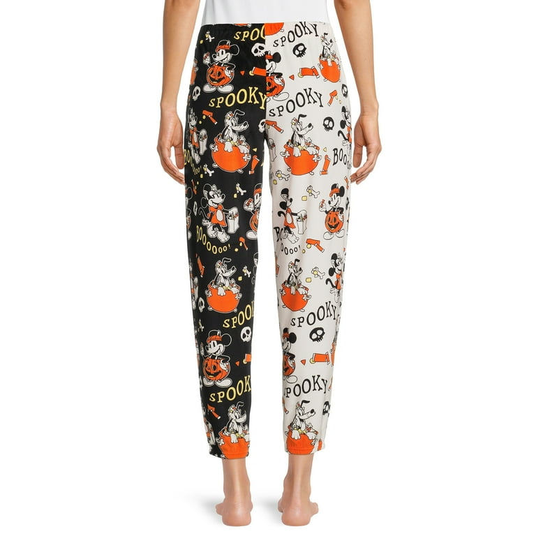 Disney Mickey Mouse Women s and Women s Plus Halloween Joggers