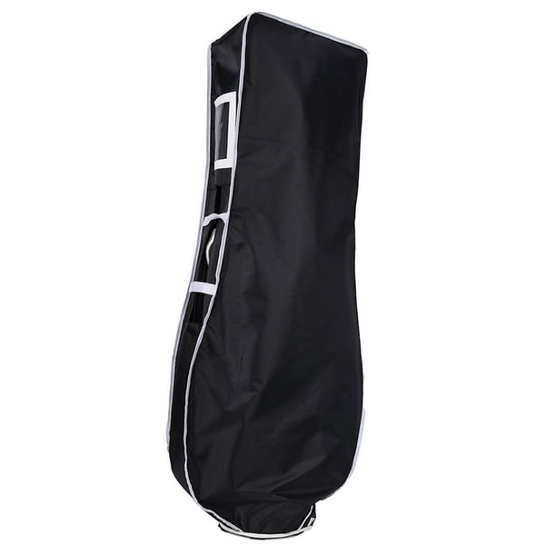 Funda impermeable para bolsa de palos de golf, resistente y duradera, para carritos de golf. Negro
