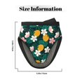 thumbnail image 3 of Pofeuu Tropical Fruit Print Thickened Mini Silicone Oven Mitts Heat Resistant, Rubber Oven Mitt Gloves, Finger Pinch Grips, Pot Holder, Silicone Potholder, 3 of 7
