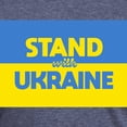 thumbnail image 3 of CafePress - Stand With Ukraine T Shirt - Mens Tri-blend T-Shirt, 3 of 4