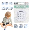 thumbnail image 2 of Puzzle Sliding Number Puzzle ABS Brain Teasers Toy Tangram Intelligence Multi Functional Making It Easier To Hold And Solve, 2 of 9