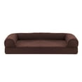 thumbnail image 5 of FurHaven Pet Products Quilted Full Support Orthopedic Sofa Pet Bed for Dogs & Cats - Coffee, Medium, 5 of 13