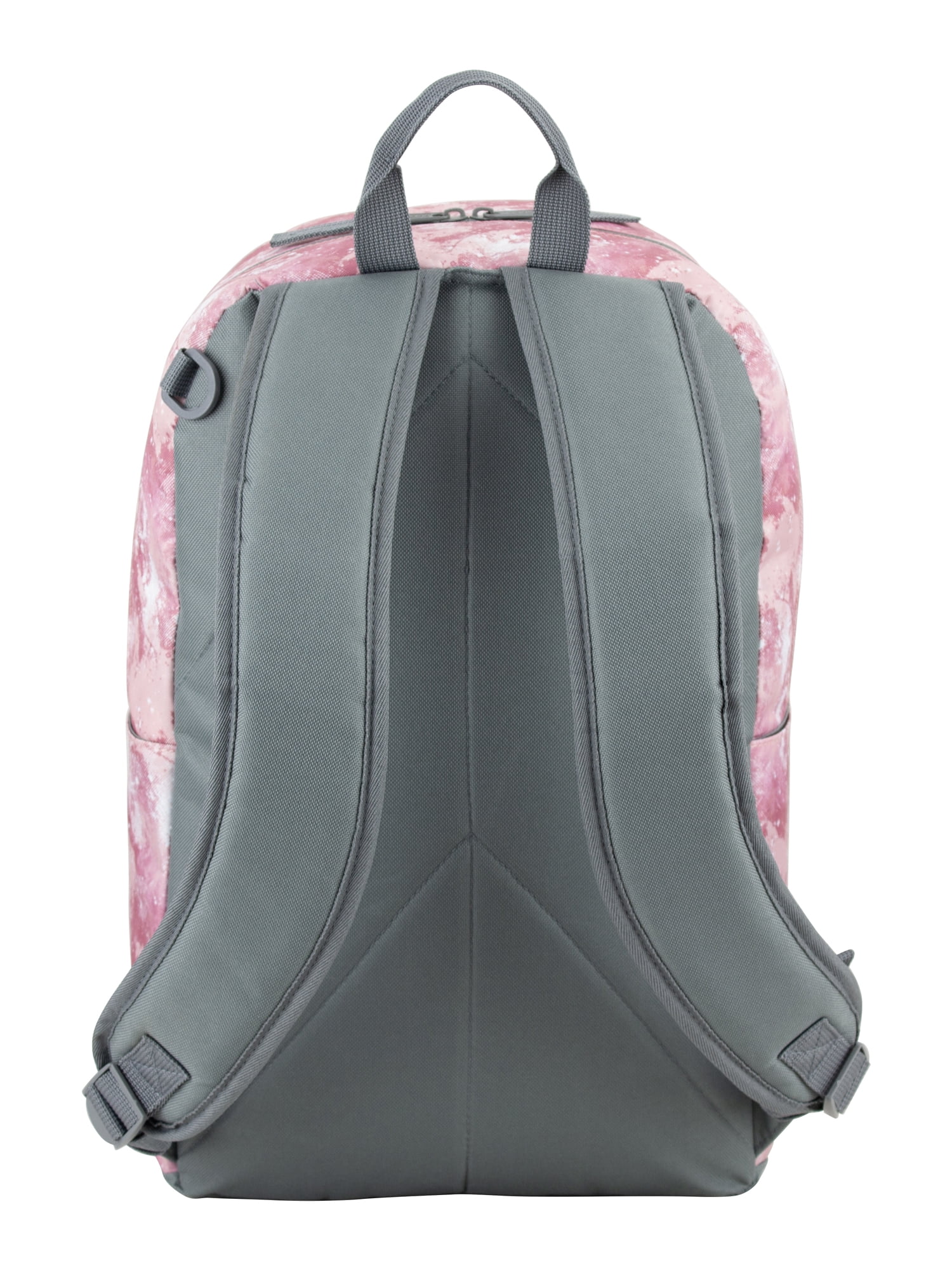 Eastsport Unisex 17" Backpack & Lunch Box 2-Piece Set, Pink Galaxy