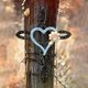 thumbnail image 2 of Herradura Con Corazón, Metal, Pared, Patio Exterior, Decoración Para El Hogar, 2 of 5