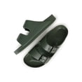 thumbnail image 4 of Women Double Buckle Silicone Footbed Slide Sandal 18785, 4 of 6