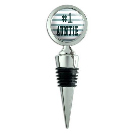 

#1 Auntie Number One Favorite Wine Bottle Stopper