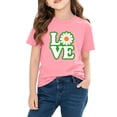 thumbnail image 4 of Xdegoge Kids Girls Daisy Love T-Shirt, Playful Flower-Inspired Graphic Tee for Toddlers and Teens, Lightweight Cotton for Comfort 3-10Y, 4 of 9
